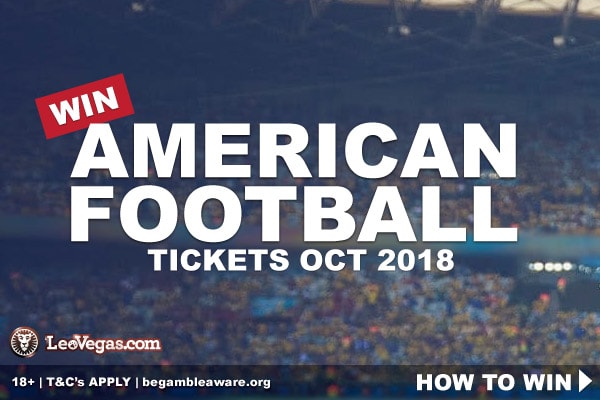 Win American Football Tickets With LeoVegas Sports