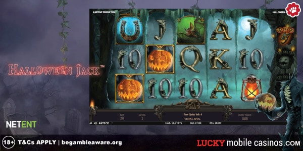 NetEnt Halloween Jack Slot Game