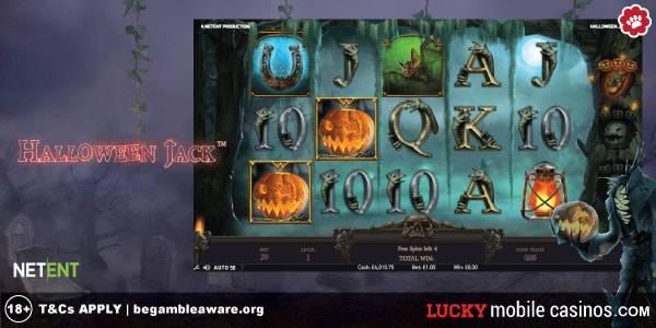 NetEnt Hallloween Jack Slot