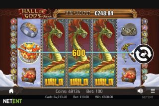 NetEnt Hall of Gods Slot Machine