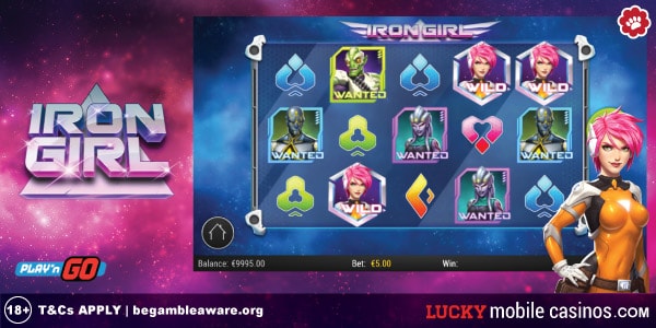 Play'n GO Iron Girl Slot Machine