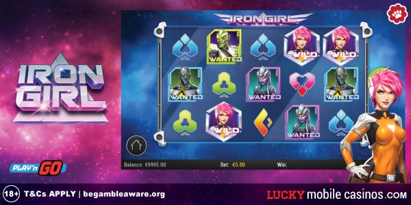 Play'n GO Iron Girl Slot Machine