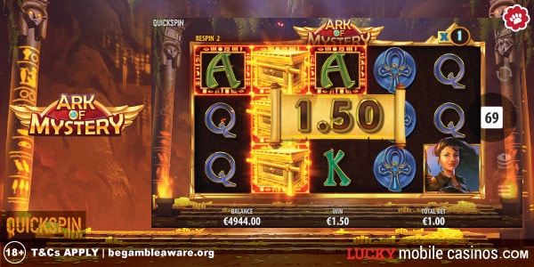 Quickspin Ark of Mystery Slot Machine