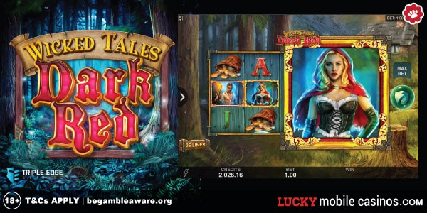 Triple Edge Studios Wicked Tales Dark Red Slot