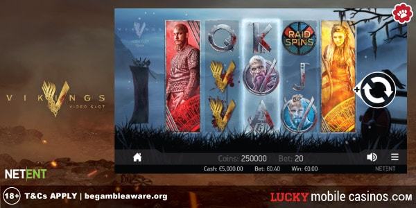 NetEnt Vikings Slot Machine