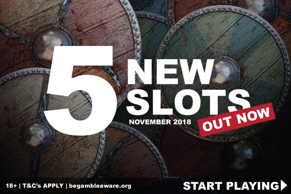 Top New Slots To Play For Real In November 2018