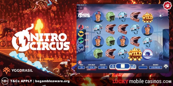 Nitro Circus Mobile Slot Game