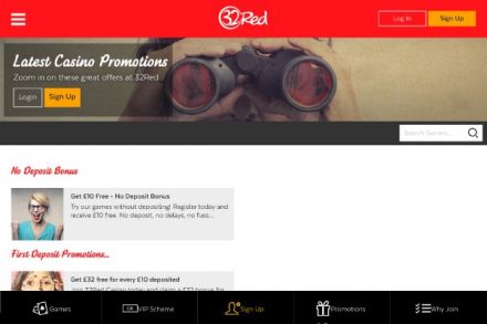 32Red Casino Promotions