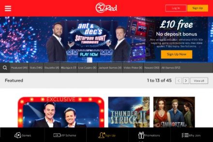 32Red Casino With No Deposit Bonus