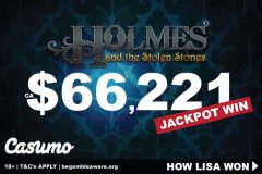 Casumo Casino Canadian Slots Player Lisa Wins Jackpot Slot