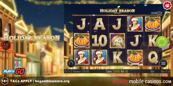 Play'n GO Holiday Season Slot On Mobile
