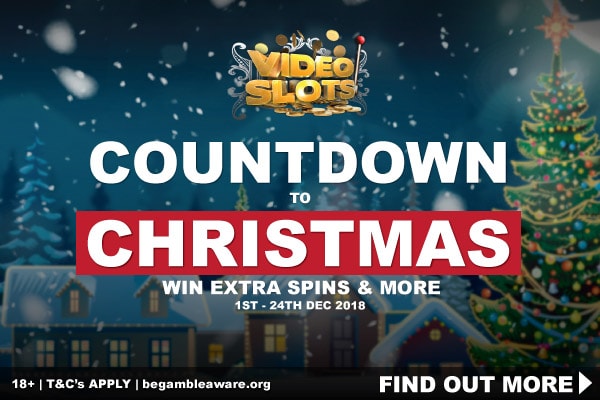 Videoslots Casino Countdown to Christmas 2018