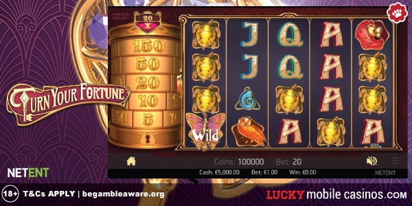 NetEnt Turn Your Fortune Mobile Slot Machine