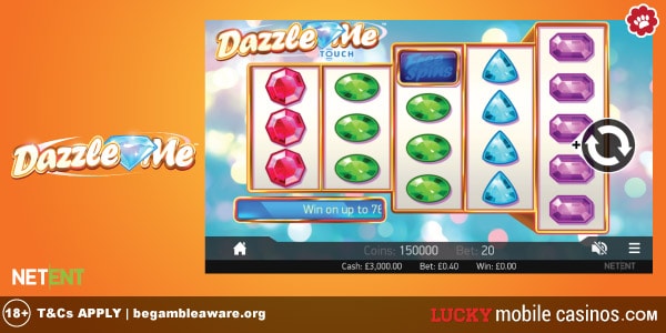 NetEnt Dazzle Me Slot Machine