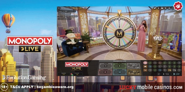 Monopoly Live Game Example