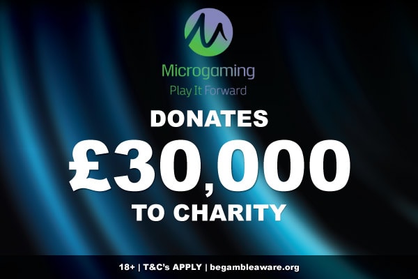 Microgaming Play It Forward Donates 30K To Charity