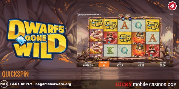 Quickspin Dwarfs Gone Wild Slot Game