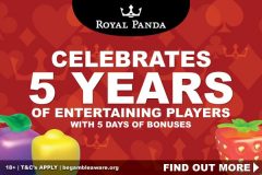 Royal Panda Casino Birthday Bonuses