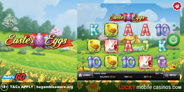 Play'n GO Easter Eggs Slot Game