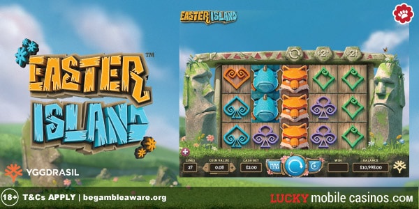 Yggdrasil Easter Island Slot Machine