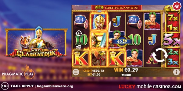 Pragmatic Play Wild Gladiators Slot Machine