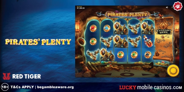The Pirate's Plenty Slot Machine From Red Tiger Gaming