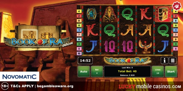 Novomatic Book of Ra Deluxe Slot