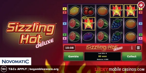 Sizzling Hot Deluxe Slot Game