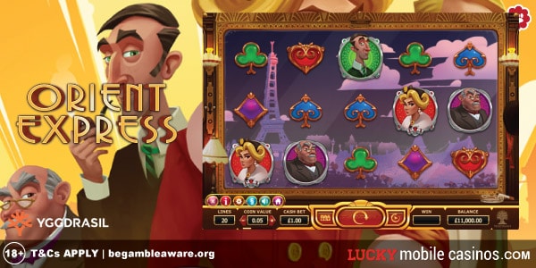 Yggdrasil Orient Express Mobile Slot