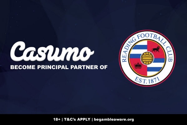 Casumo Become Principal Partner Of Reading FC