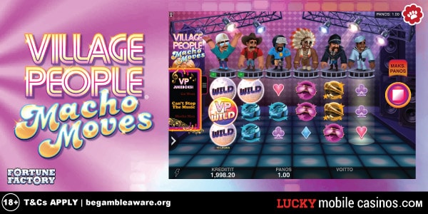 Fortune Factory Village People Macho Moves Slot