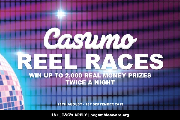 Win Cash In The Nightly Casumo Casino Reel Races