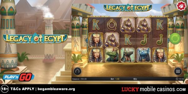 Play'n GO Legacy of Egypt Slot Game