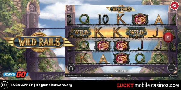 Play'n GO Wild Rails Slot Machine