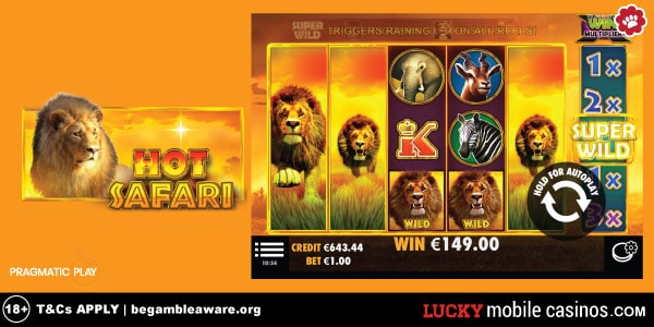 Pragmatic Play Hot Safari Slot Machine