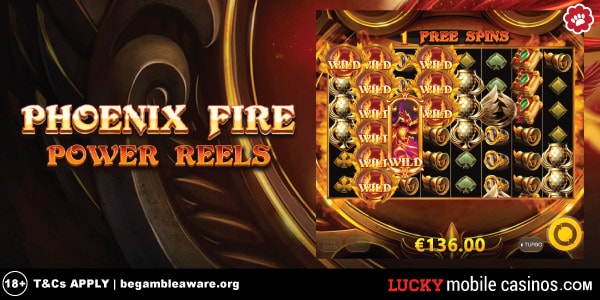 Red Tiger Phoenix Fire Power Reels Slot
