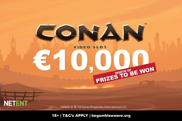Win A Share Of 10K Playing Conan Slot From NetEnt