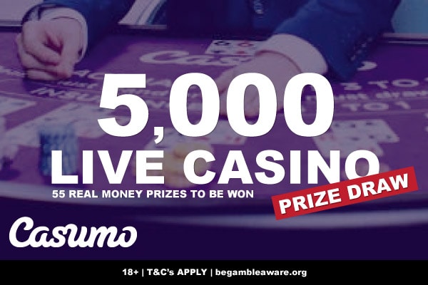 Play Live Casino At Casumo To Win Real Money Prizes