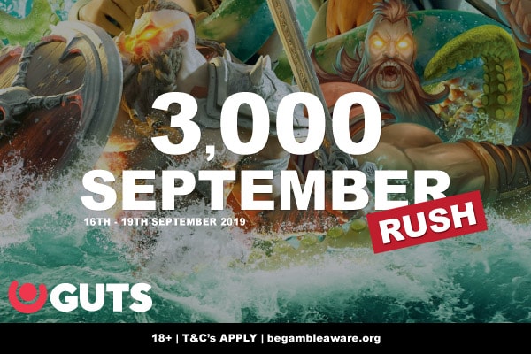 Guts Casino Slots Tournament - 3K September Rush