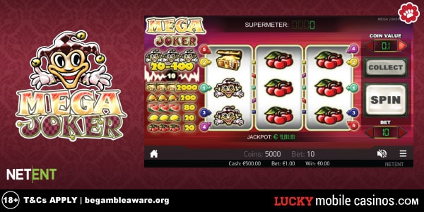NetEnt Mega Joker Slot Game