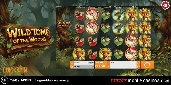 Quickspin Wild Tome of the Woods Slot Game