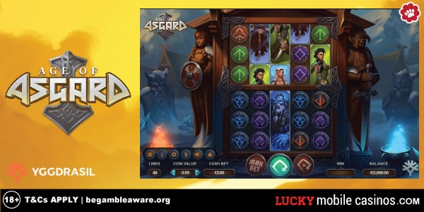 Yggdrasil Age of Asgard Slot Machine