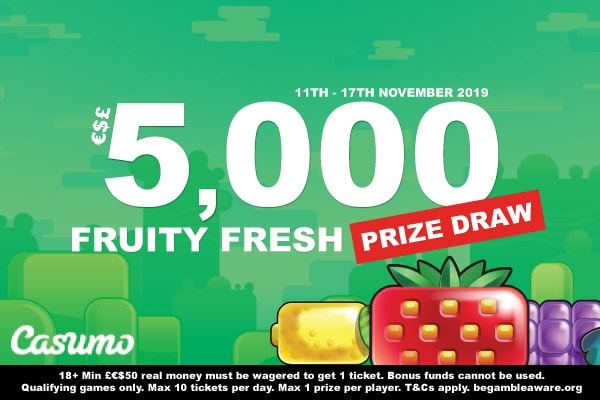 Win Cash Prizes At Casumo Mobile Casino