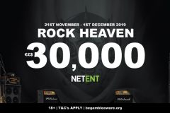 Join In The 30K NetEnt Casino Rock Heaven Promo