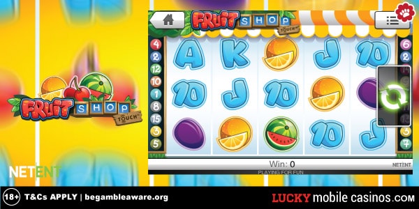 NetEnt Fruit Shop Slot Machine