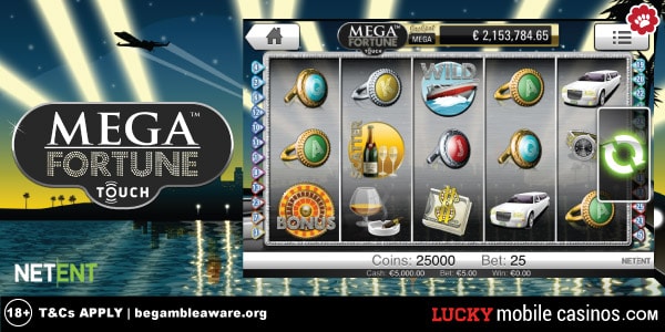 NetEnt Mega Fortune Slot Game