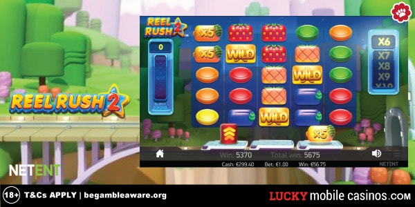Reel Rush 2 Slot With Free Spins