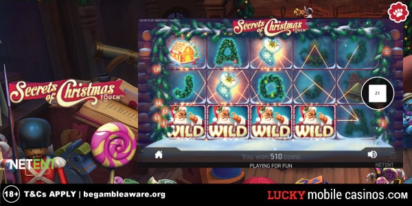 NetEnt Secrets of Christmas Slot Game