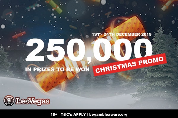 Win Your Share of 250,000 In The LeoVegas Casino Christmas Cracker