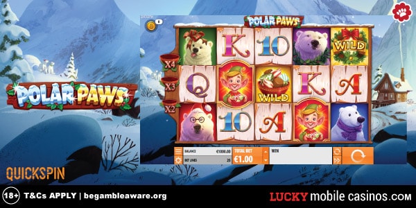 Quickspin Polar Paws Slot Machine